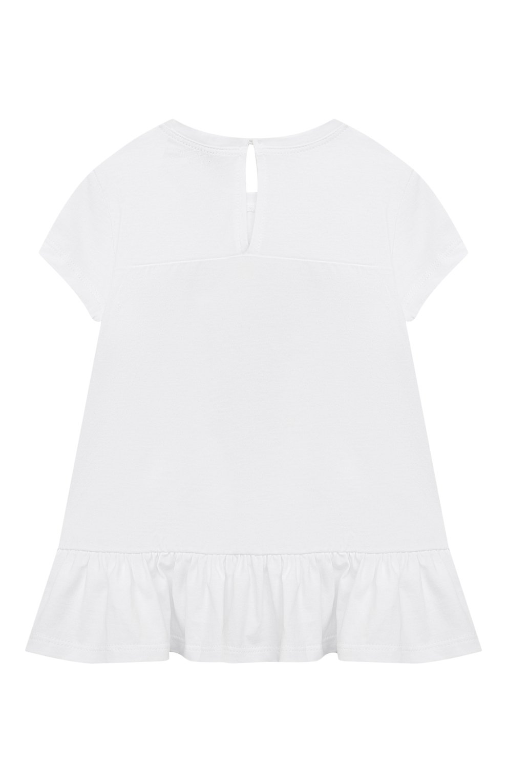 Хлопковая футболка MONNALISA, арт. 317613P2, фото 2