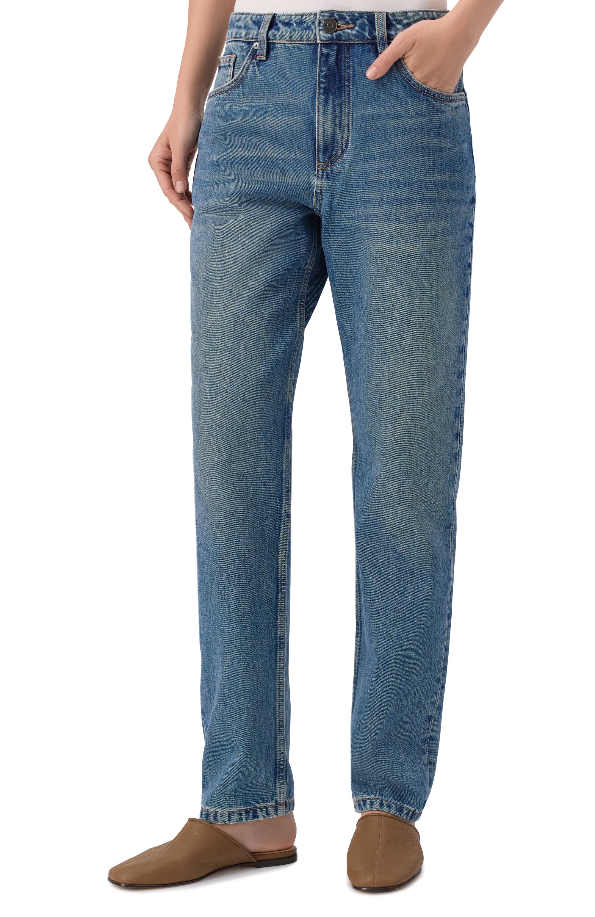 Джинсы straight slim 316 12 STOREEZ, арт. 129666, фото 3