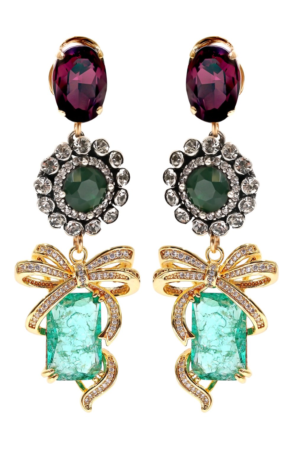 Серьги ANTON HEUNIS разноцветного цвета по цене 22700 руб., арт. ATW3.210, фото 1 Серьги ANTON HEUNIS, арт. ATW3.210, фото 1