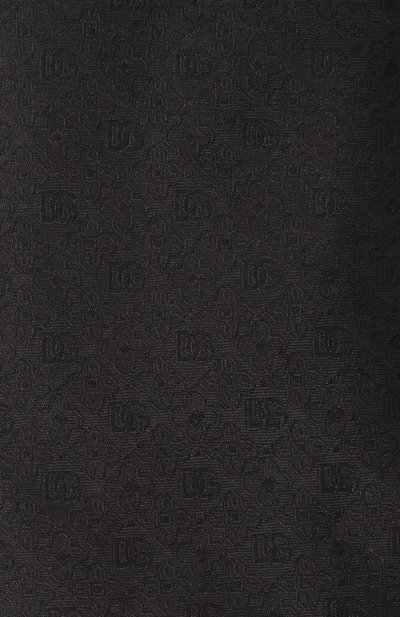 Шелковый галстук DOLCE & GABBANA темно-синего цвета по цене 30950 руб., арт. GT147E/G0JYR, фото 4 Шелковый галстук DOLCE & GABBANA, арт. GT147E/G0JYR, фото 4