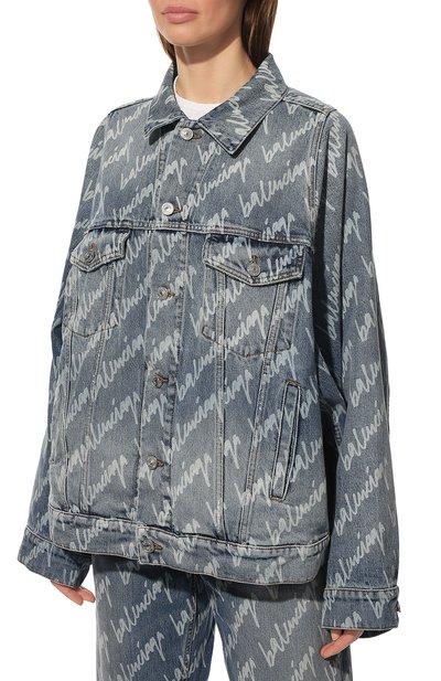 Джинсовая куртка BALENCIAGA, арт. 662853/TJW90, фото 3