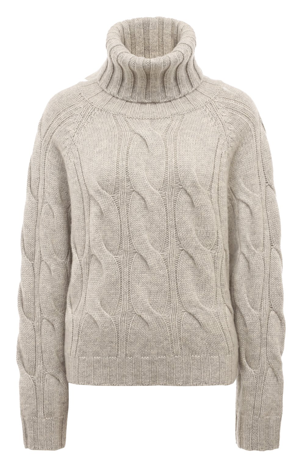 Свитер из шерсти и кашемира ALLUDE светло-серого цвета по цене 53950 руб., арт. 245/17042, фото 1 Свитер из шерсти и кашемира ALLUDE, арт. 245/17042, фото 1