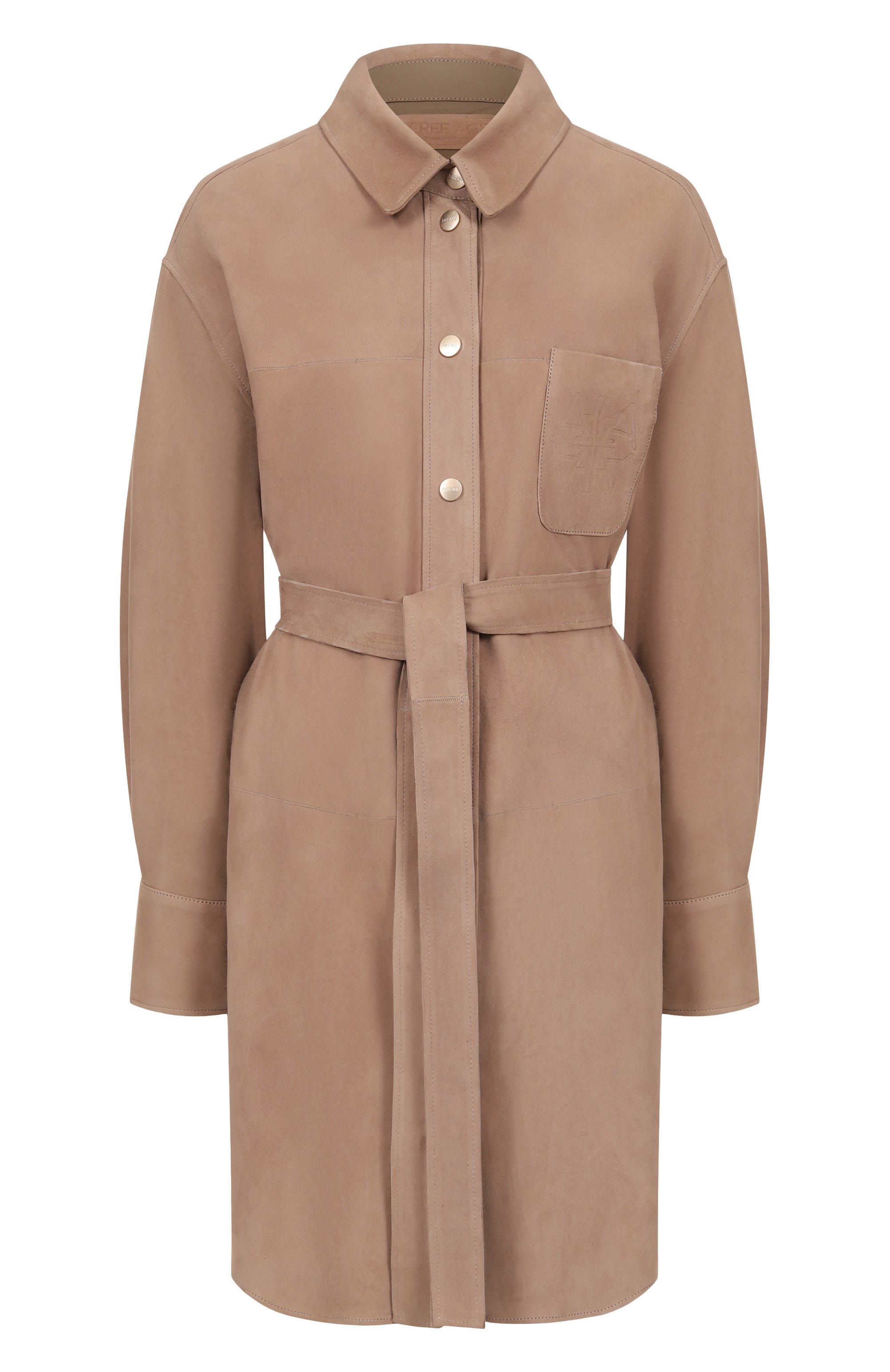 Замшевая рубашка FREEAGE, арт. B1046S, фото 1