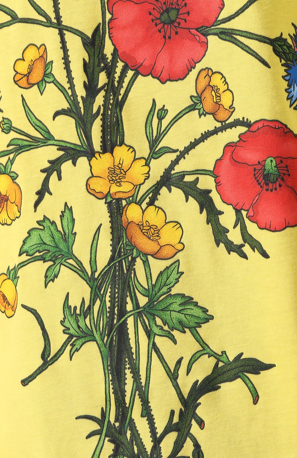 Хлопковая футболка GUCCI, арт. 492347/XJALD, фото 5