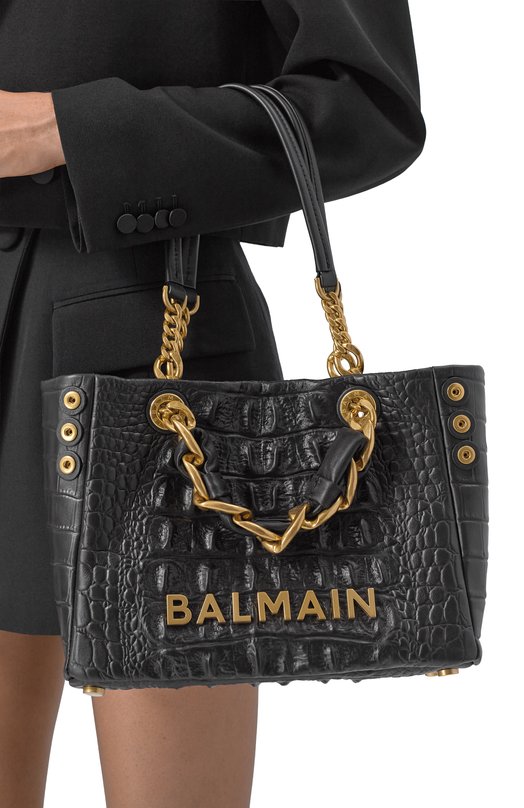 Сумка 1945 small Balmain FN0FD871/L0BC Чёрный  FN0FD871/L0BC Фото 2