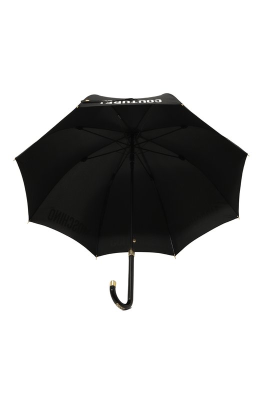 Зонт-трость Moschino 8982-63AUT0A Чёрный  8982-63AUT0A Фото 3