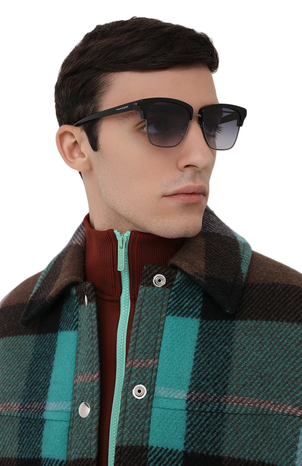 Солнцезащитные очки ALEXANDER MCQUEEN, арт. AM0297S 001, фото 3