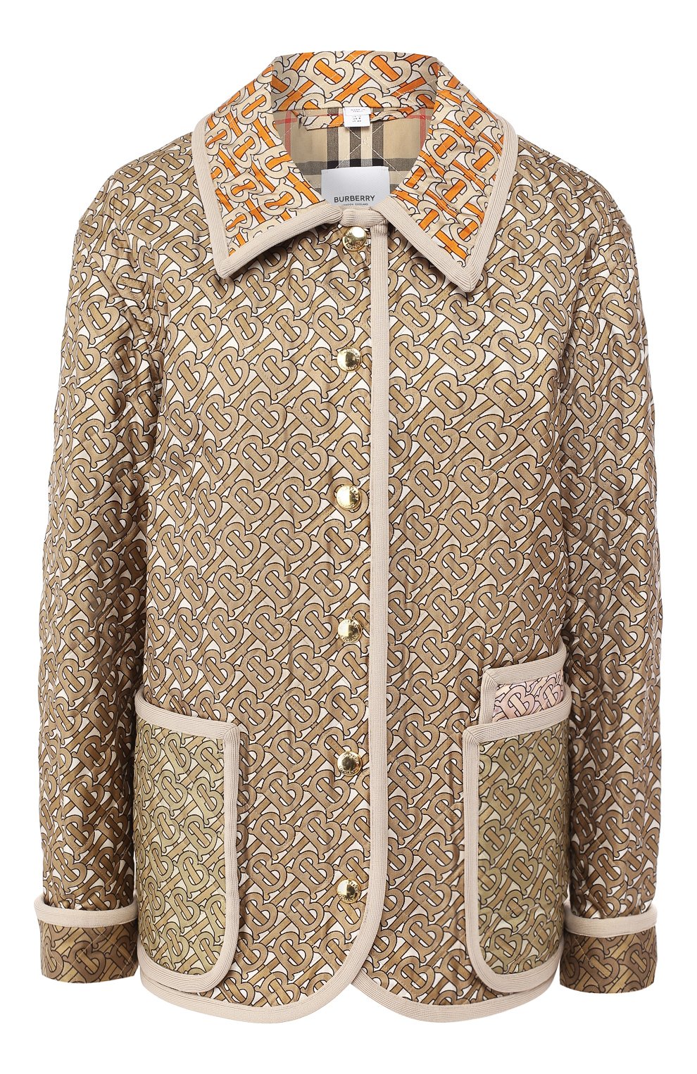 Куртка из смеси шелка и хлопка BURBERRY, арт. 4560876, фото 1