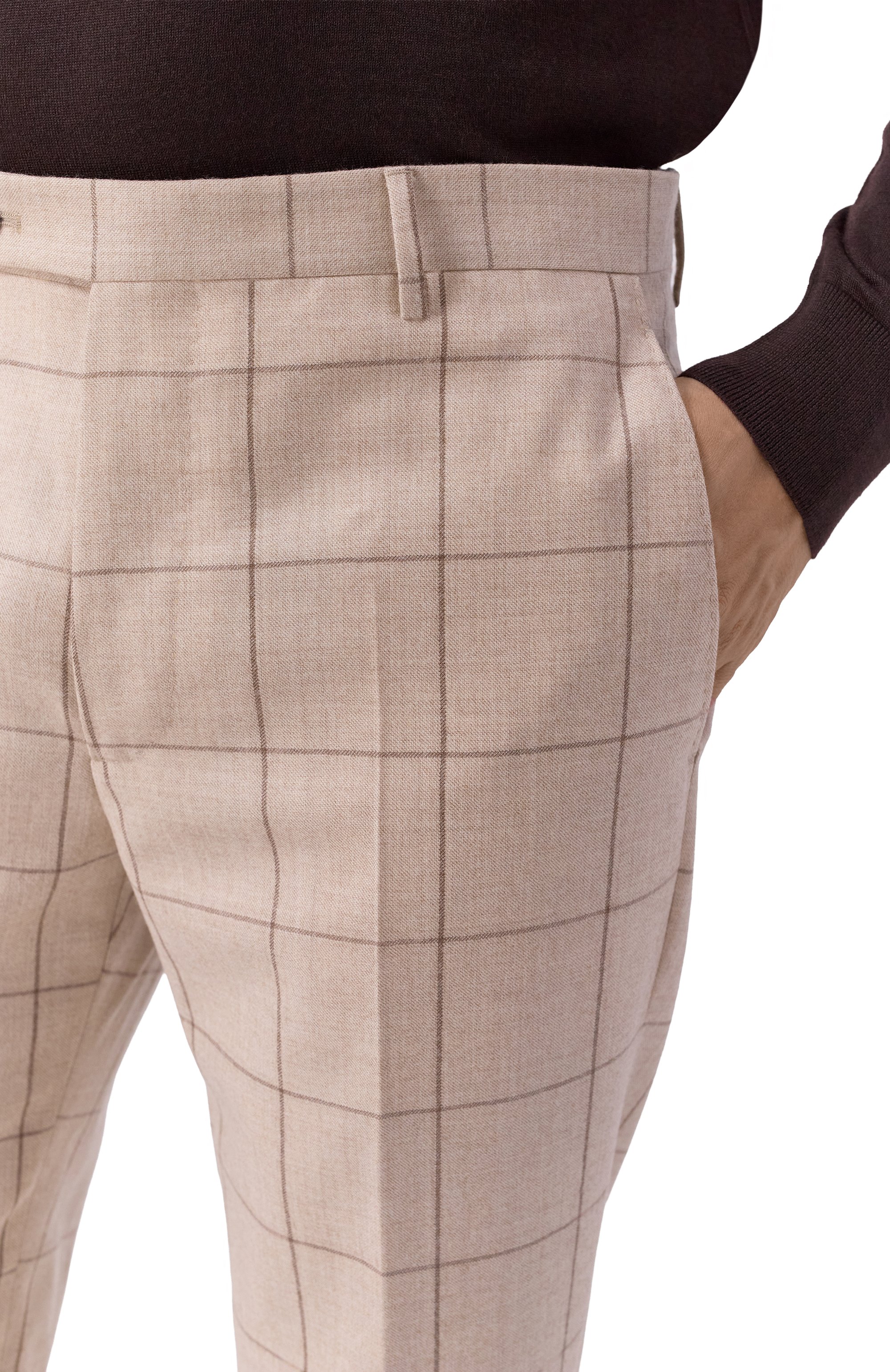 Шерстяные брюки BERWICH, арт. VULCAN0 23/AN1248, фото 5