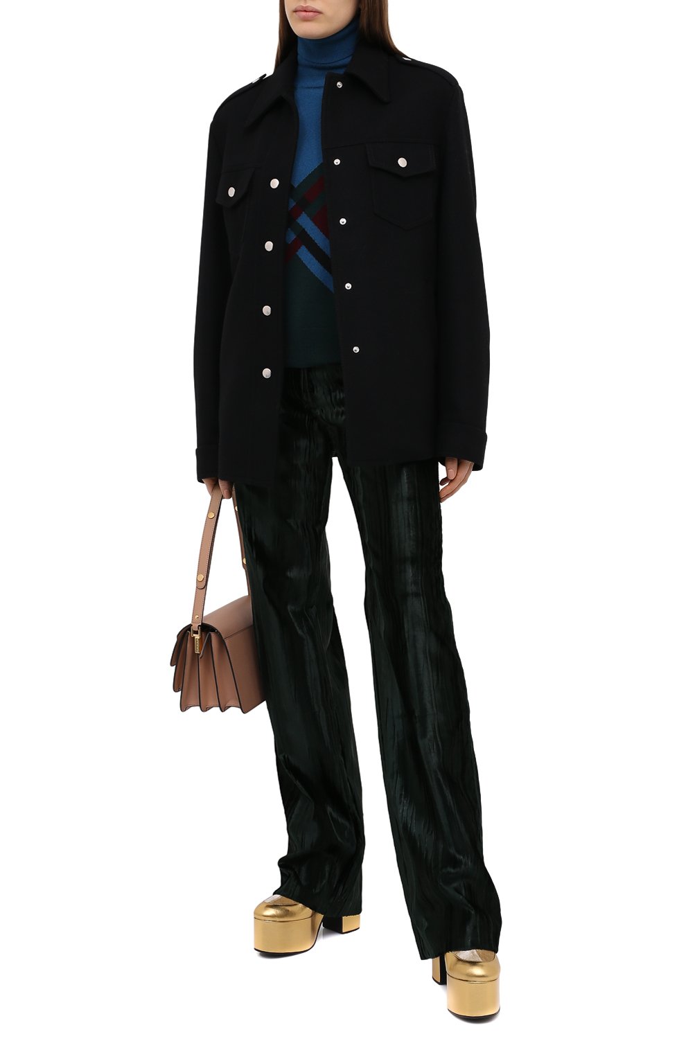 Водолазка из смеси кашемира и шерсти DRIES VAN NOTEN, арт. 202-11228-1716, фото 2