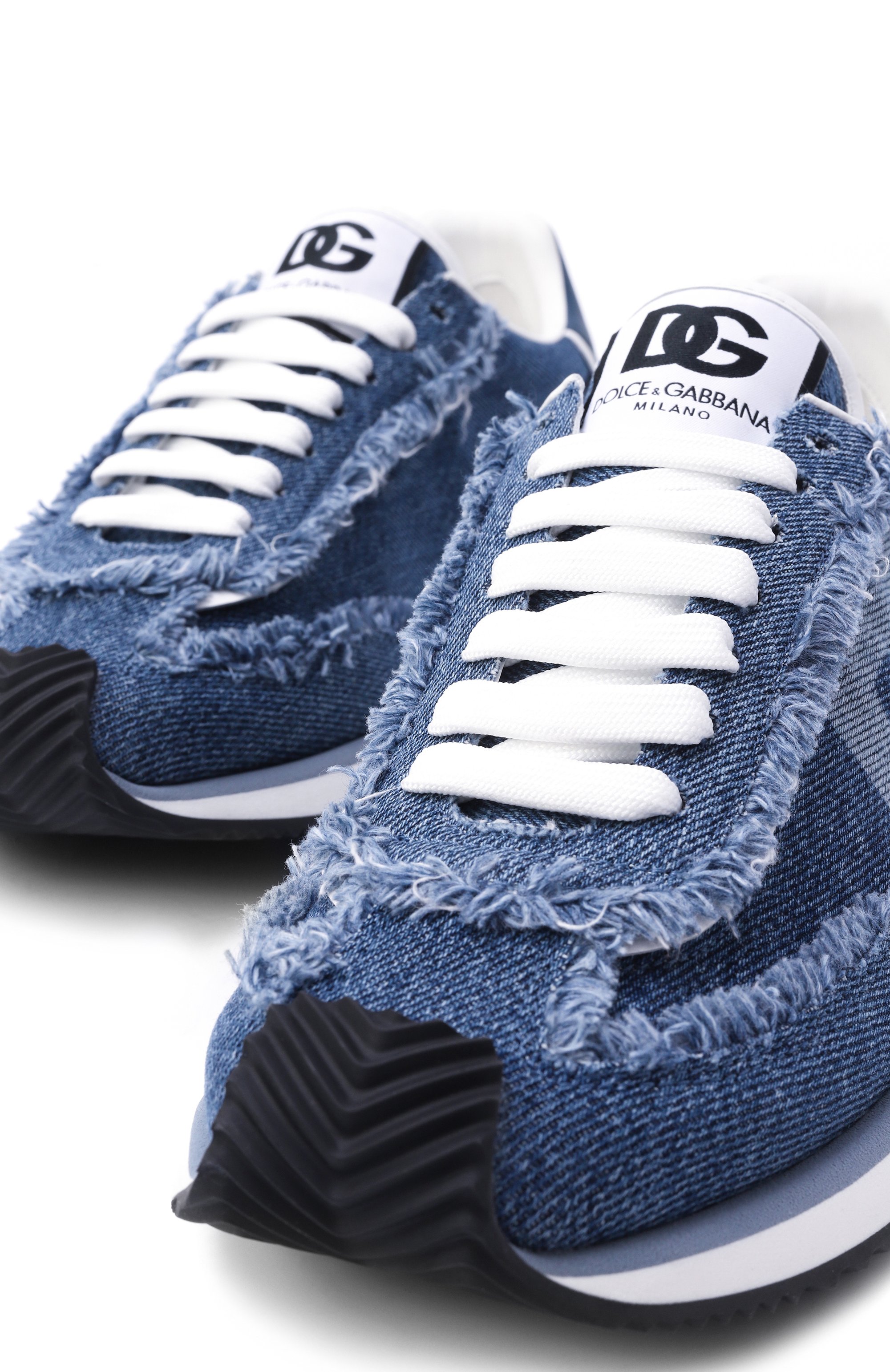 Текстильные кроссовки dg cushion DOLCE & GABBANA, арт. CS2288/A6D44, фото 7