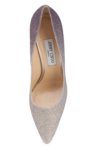 Туфли romy 110 с глиттером JIMMY CHOO, арт. R0MY 110/DGJ, фото 5
