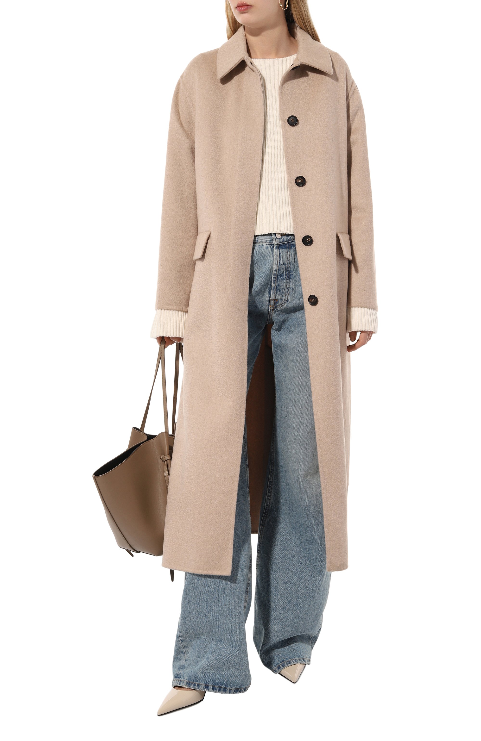 Кашемировое пальто BRUNELLO CUCINELLI бежевого цвета по цене 985500 руб., арт. MD5039613, фото 2 Кашемировое пальто BRUNELLO CUCINELLI, арт. MD5039613, фото 2