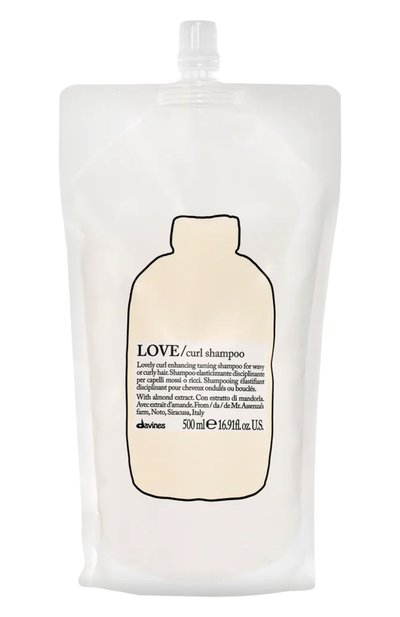Женский рефил шампуня для усиления завитка love curl (500ml) DAVINES, арт. 75654