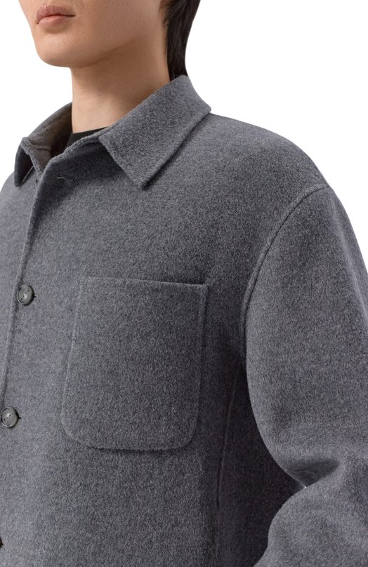 Шерстяная куртка-рубашка Hevo BARID/I700 Серый  BARID/I700 Фото 5
