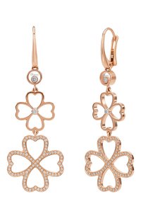 Серьги CHOPARD бесцветного цвета по цене 1235000 руб., арт. 839422-5001, фото 1 Серьги CHOPARD, арт. 839422-5001, фото 1