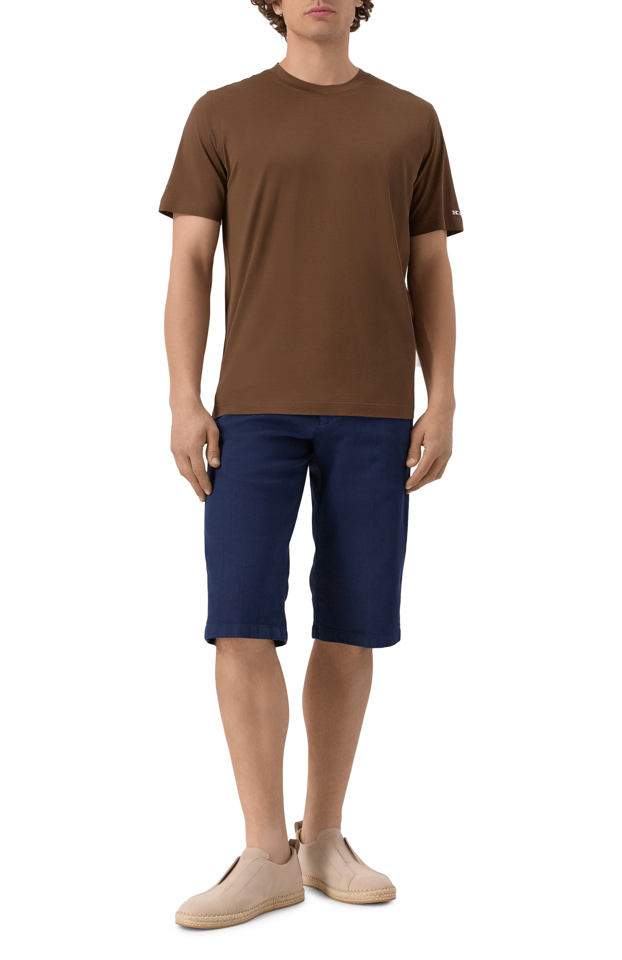 Хлопковая футболка KITON, арт. UMK0721256S, фото 2