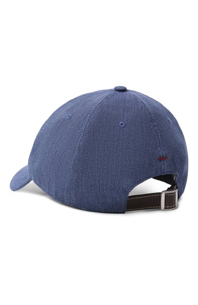 Бейсболка изо льна и шерсти BRUNELLO CUCINELLI, арт. MZ4089850, фото 2