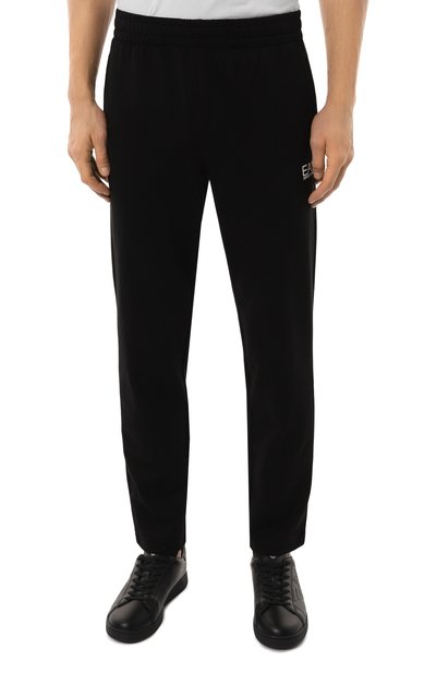 Хлопковый спортивный костюм EA7 черного цвета по цене 19950 руб., арт. 8NPV61/PJVRZ, фото 4 Хлопковый спортивный костюм EA7, арт. 8NPV61/PJVRZ, фото 4