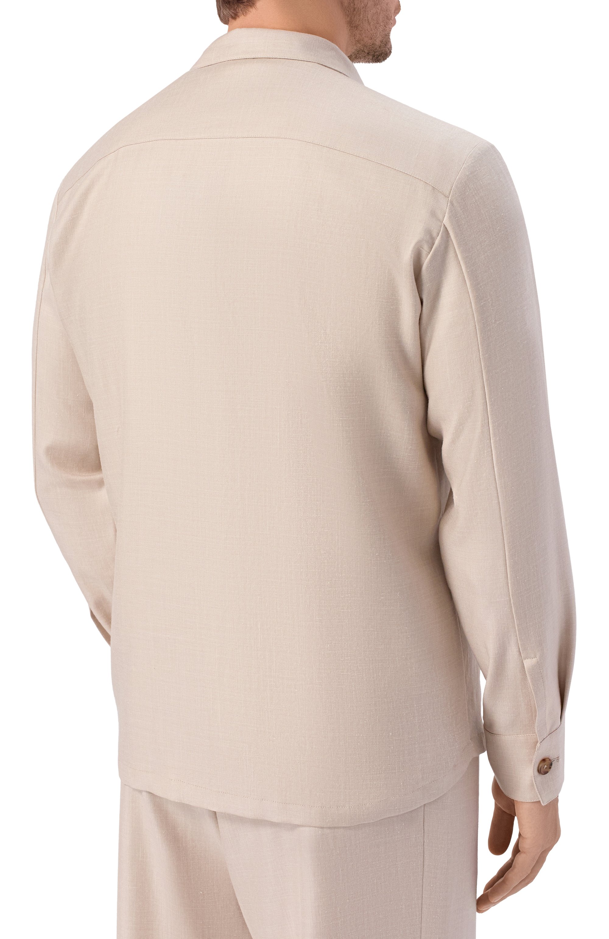 Рубашка из кашемира и шелка COLOMBO, арт. CM00379/77541-10, фото 4