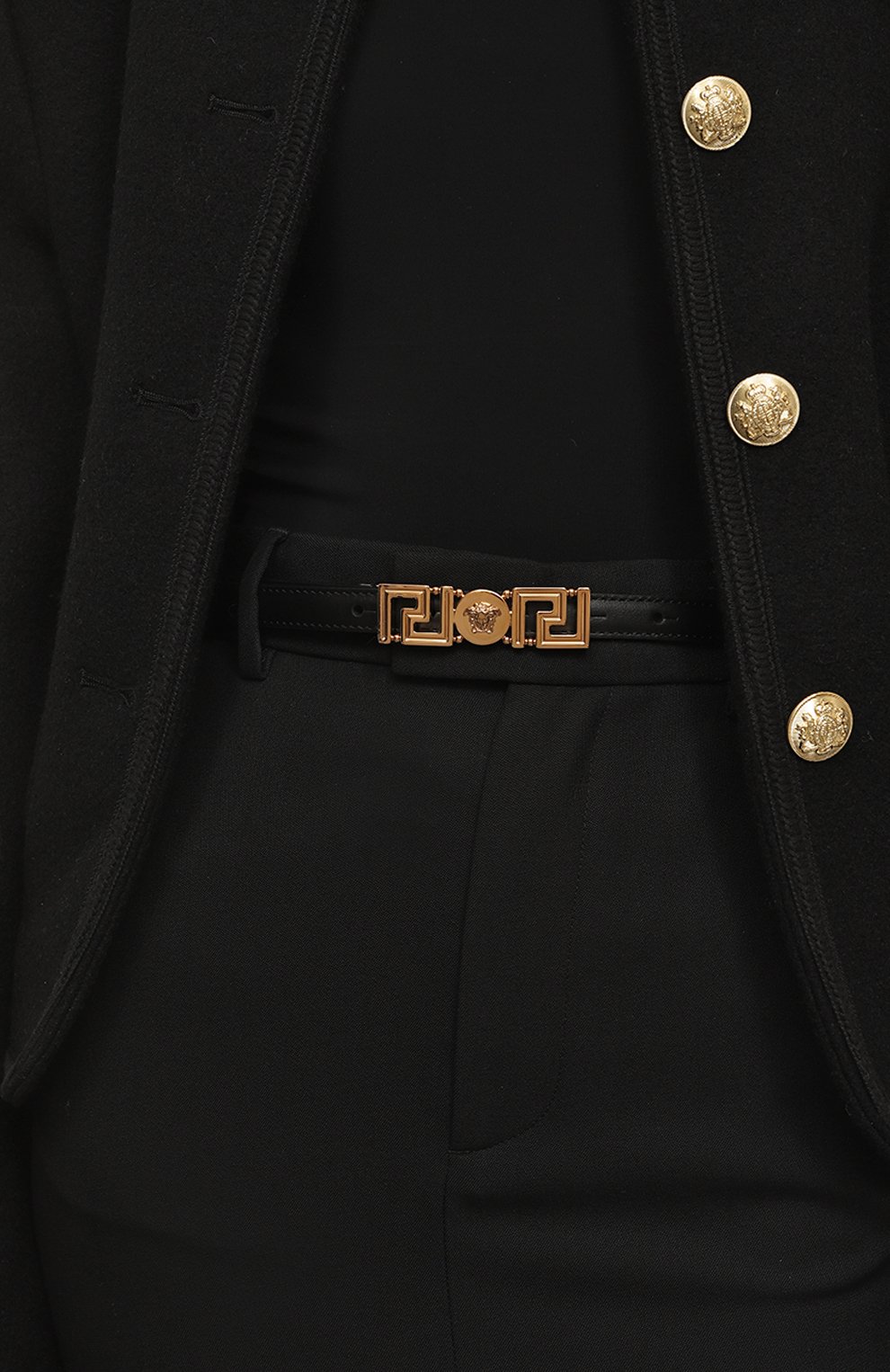 Кожаные ремень VERSACE, арт. 1009125/1A04791, фото 2