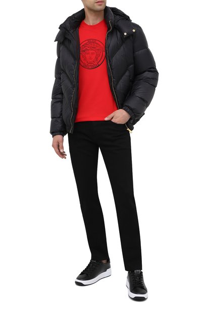 Хлопковая футболка VERSACE, арт. A87381/A228806, фото 2