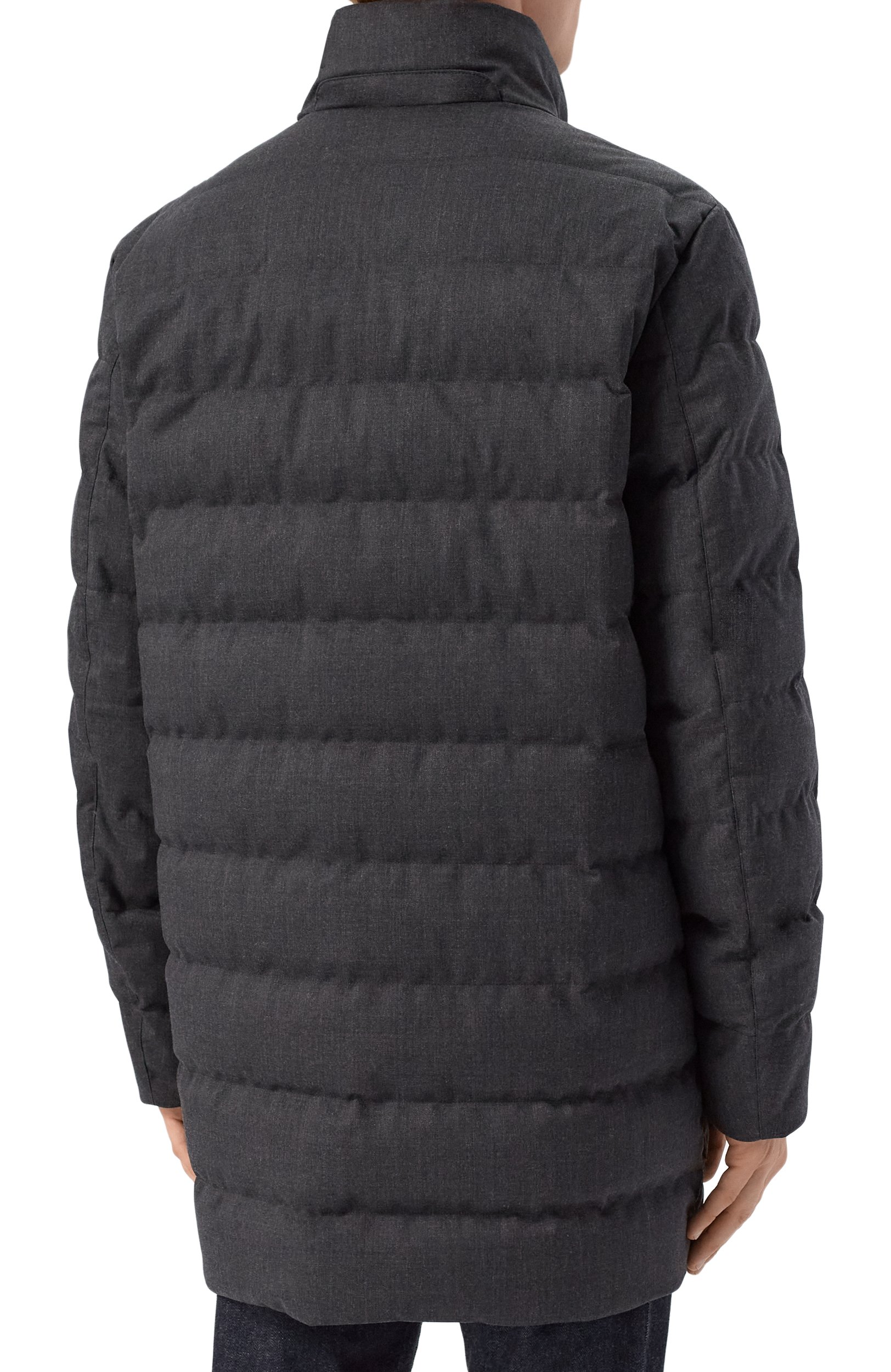 Пуховик из шерсти и вискозы HERNO, арт. PI001399U/33529, фото 6