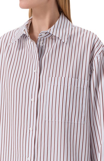 Хлопковая рубашка LOULOU DE SAISON, арт. MAUD, фото 5