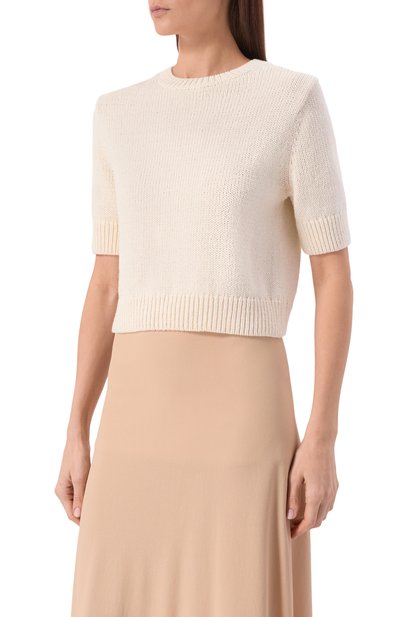 Хлопковый пуловер 12 STOREEZ, арт. 135833, фото 3