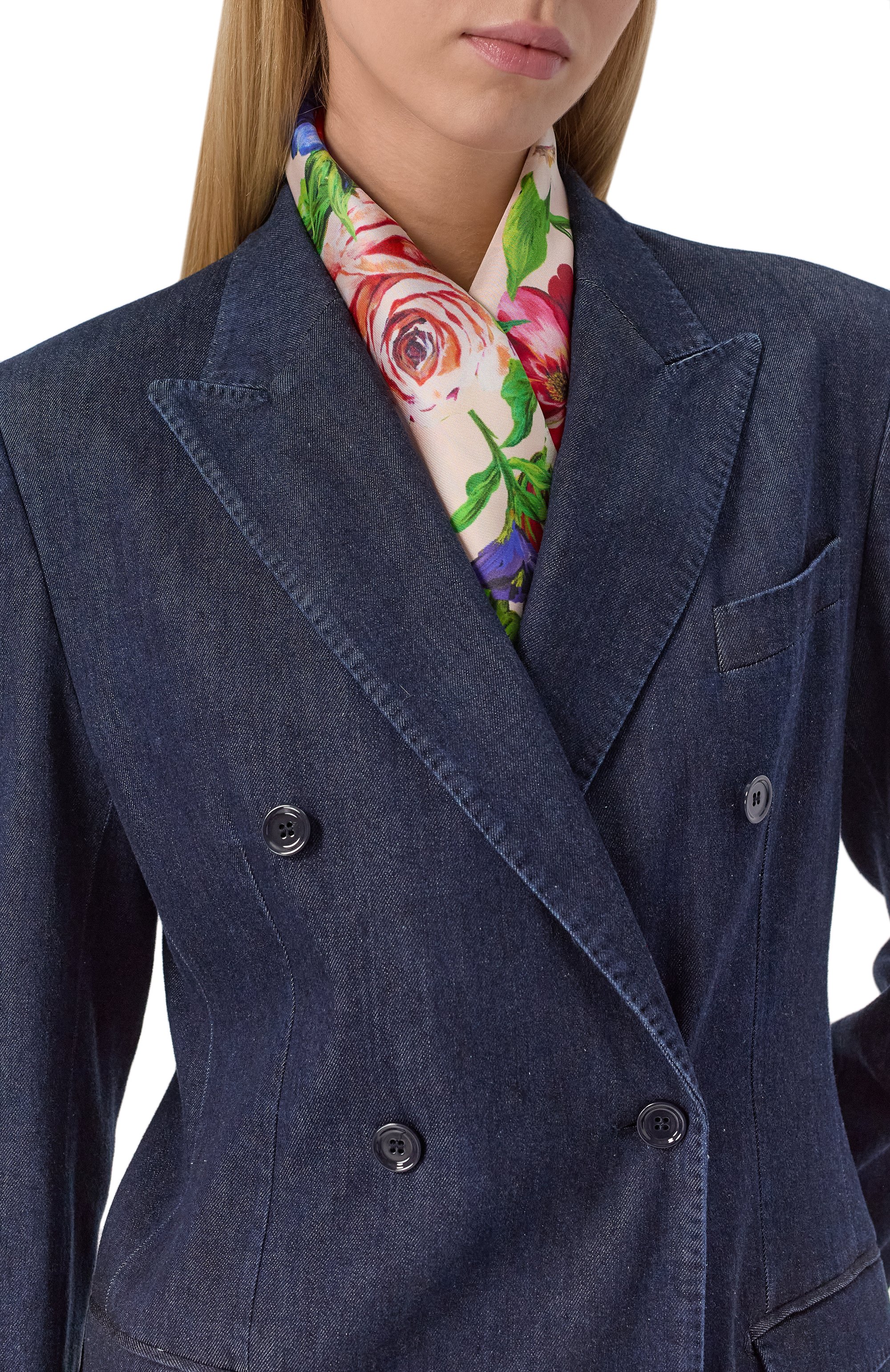 Шелковый платок DOLCE & GABBANA, арт. FN090R/GDC5G, фото 2