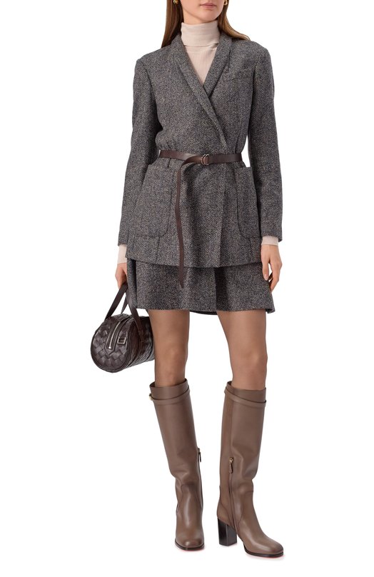 Твидовый жакет Brunello Cucinelli MG5297052 Синий  MG5297052 Фото 2