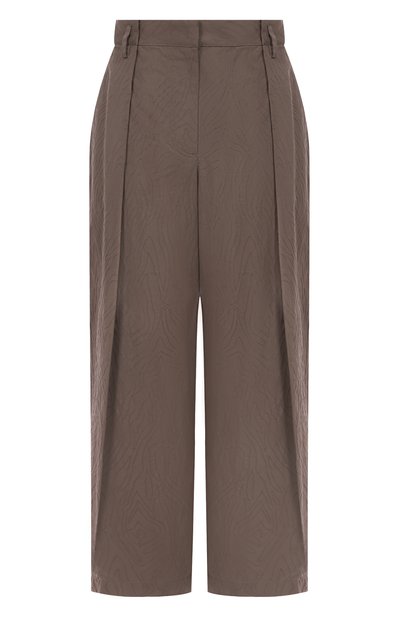 Женские хлопковые брюки BRUNELLO CUCINELLI, арт. MQ994HH289