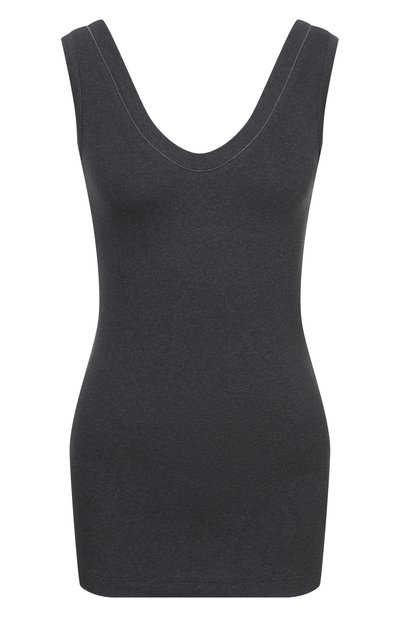 Женская хлопковый топ BRUNELLO CUCINELLI, арт. MPTC8BJ312