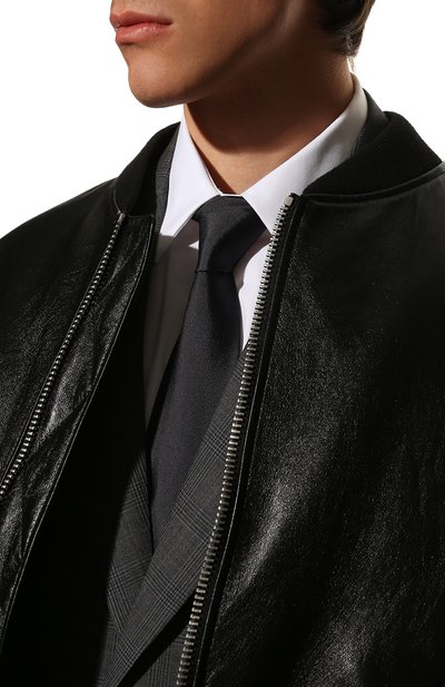 Шелковый галстук PRADA, арт. UCR77-1GNQ-F0G4F-141, фото 2