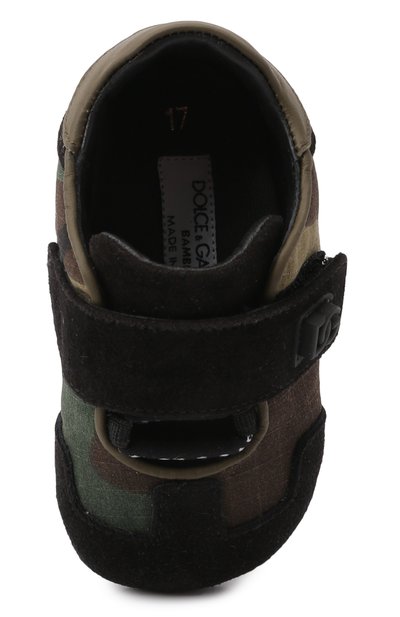 Кожаные пинетки DOLCE & GABBANA, арт. DK0133/AY258, фото 4