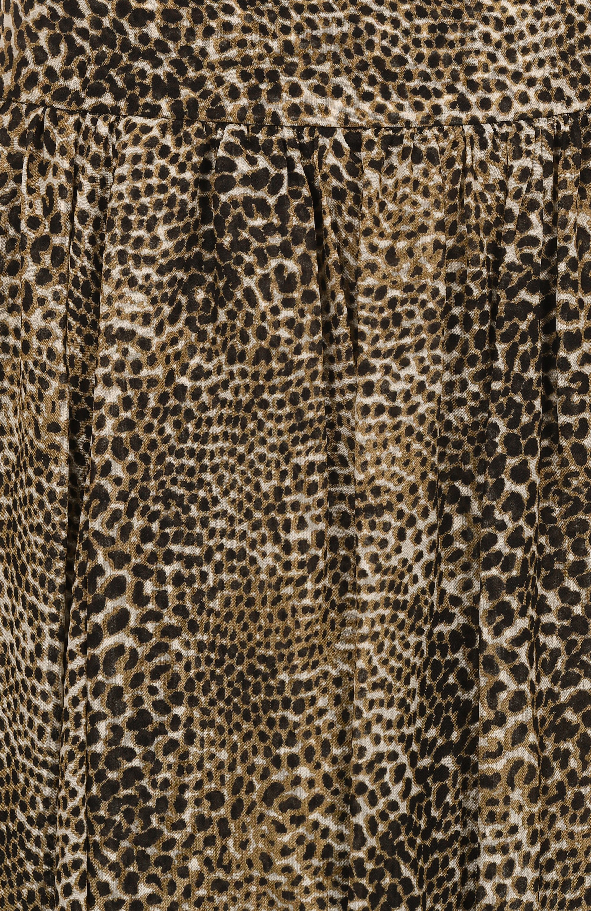 Юбка из вискозы и шелка ELIE SAAB, арт. SK157PS25, фото 6