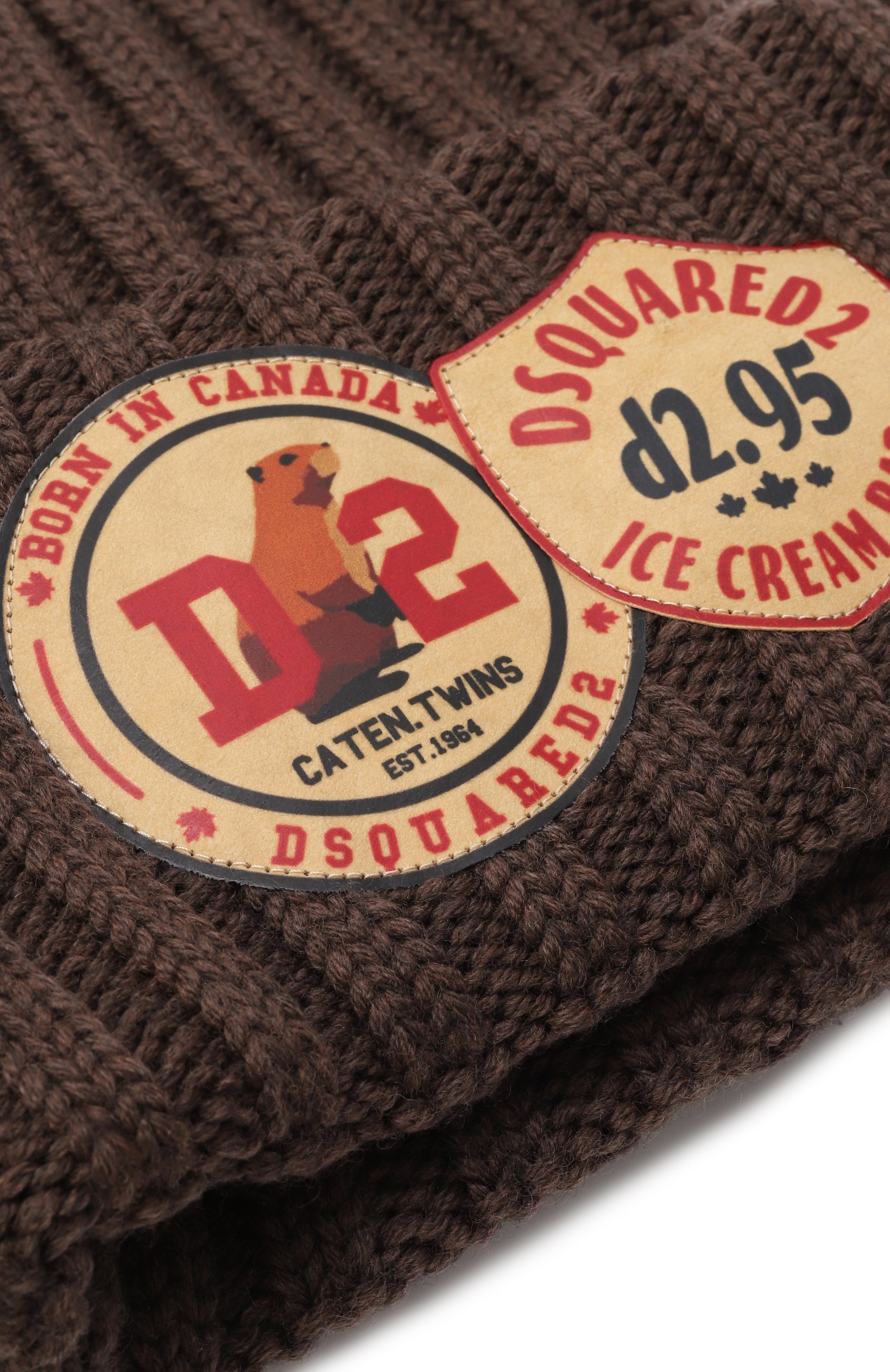 Шерстяная шапка DSQUARED2, арт. KNM0202/01W00306, фото 3