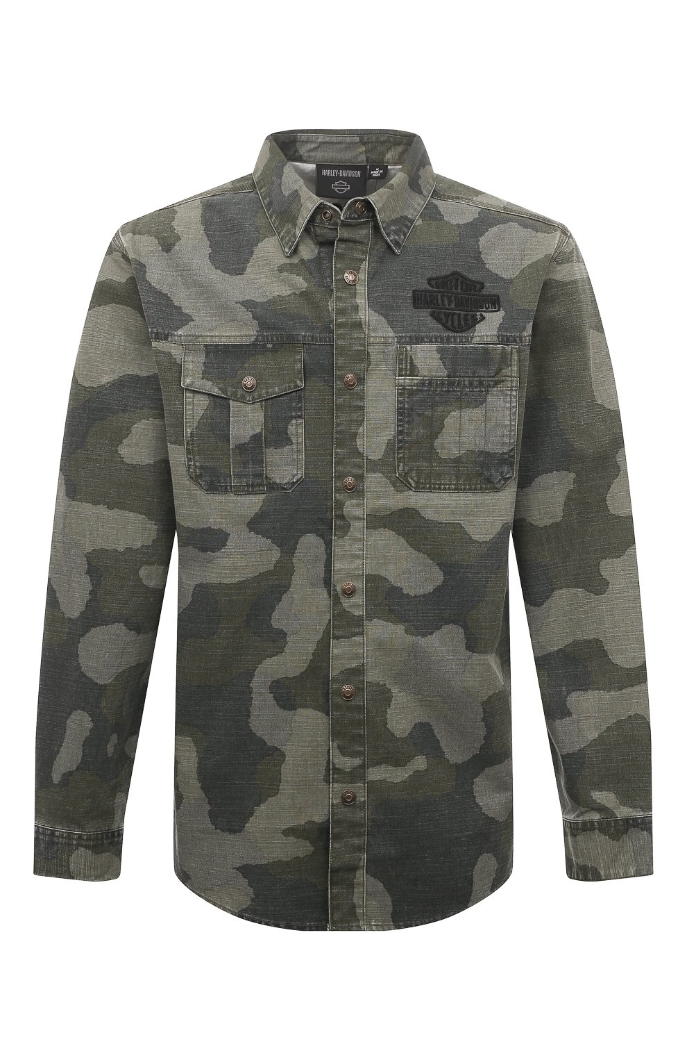 Хлопковая рубашка HARLEY-DAVIDSON, арт. 96890-23VM, фото 1