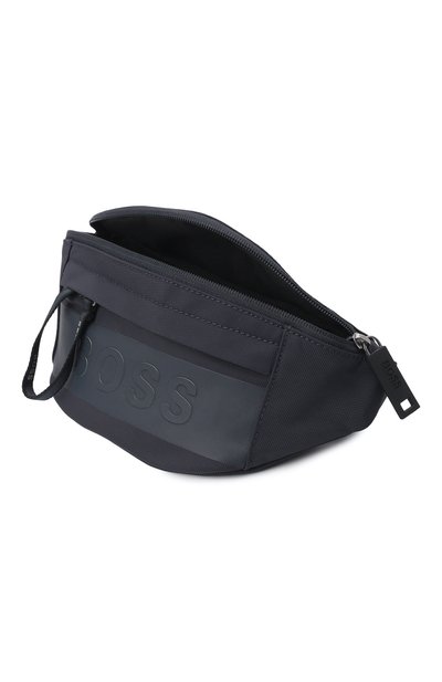 Текстильная поясная сумка BOSS темно-серого цвета по цене 19650 руб., арт. 50466407, фото 5 Текстильная поясная сумка BOSS, арт. 50466407, фото 5