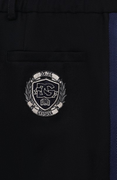 Шерстяные брюки DOLCE & GABBANA, арт. L44P52/G7NMP, фото 3