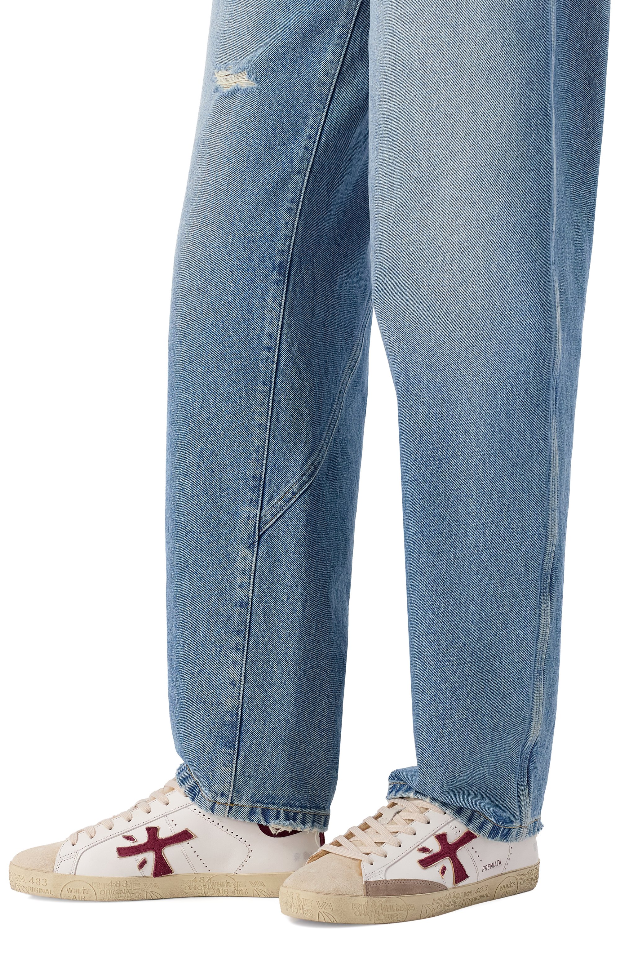 Кожаные кеды steven d PREMIATA, арт. STEVEND/VAR 7604M, фото 2