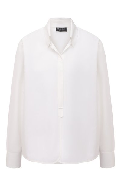 Женская хлопковая рубашка GIORGIO ARMANI, арт. 2SHCC02J/T034V
