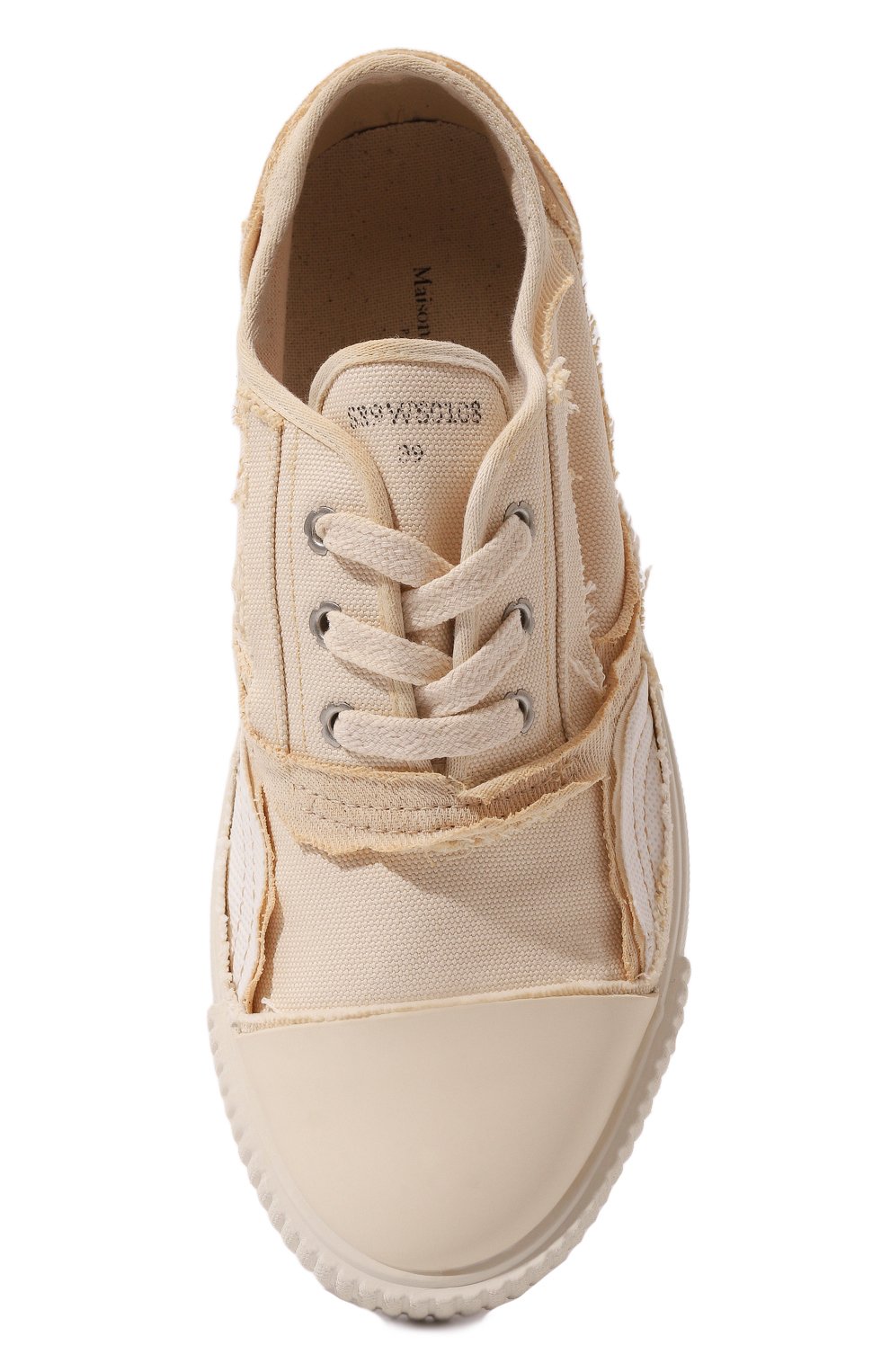 Текстильные кеды inside-out MAISON MARGIELA, арт. S39WS0108/P6835, фото 6