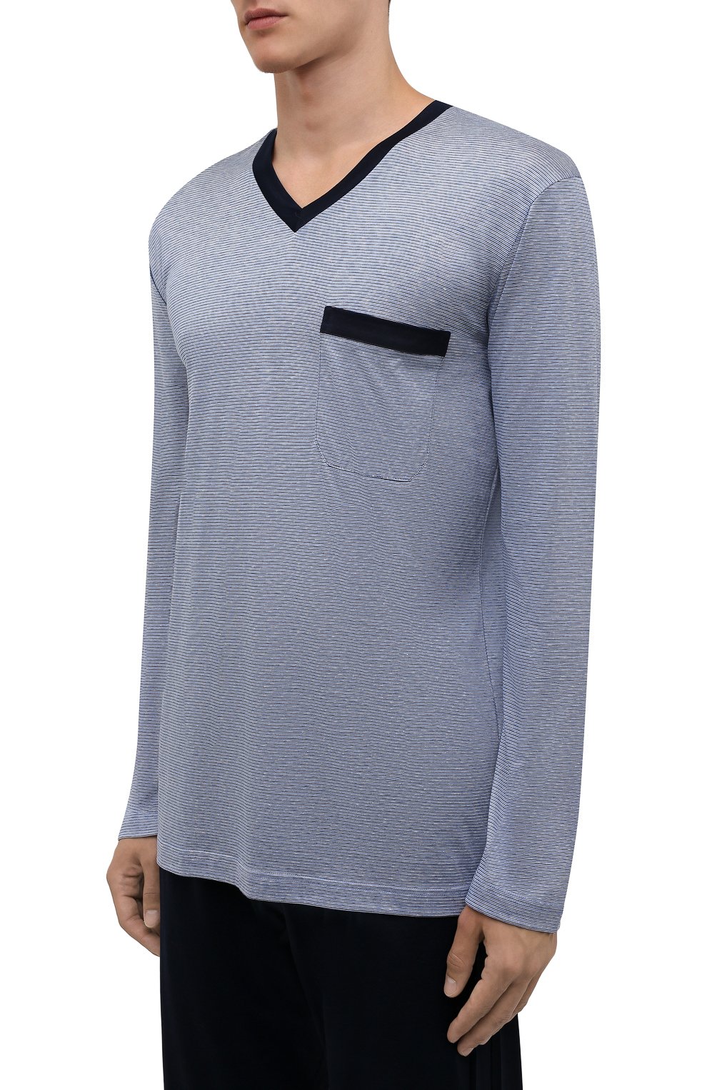 Пижама из хлопка и шелка ZIMMERLI, арт. 3417-95402, фото 2