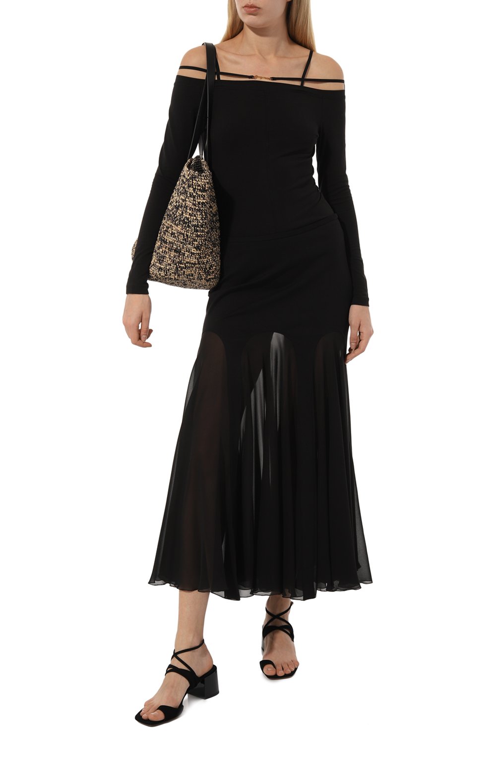 Хлопковый топ JACQUEMUS, арт. 23H/233JS165-2313, фото 2