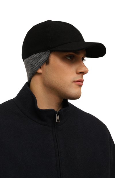 Кашемировая бейсболка FEDELI, арт. 7UI00806, фото 5