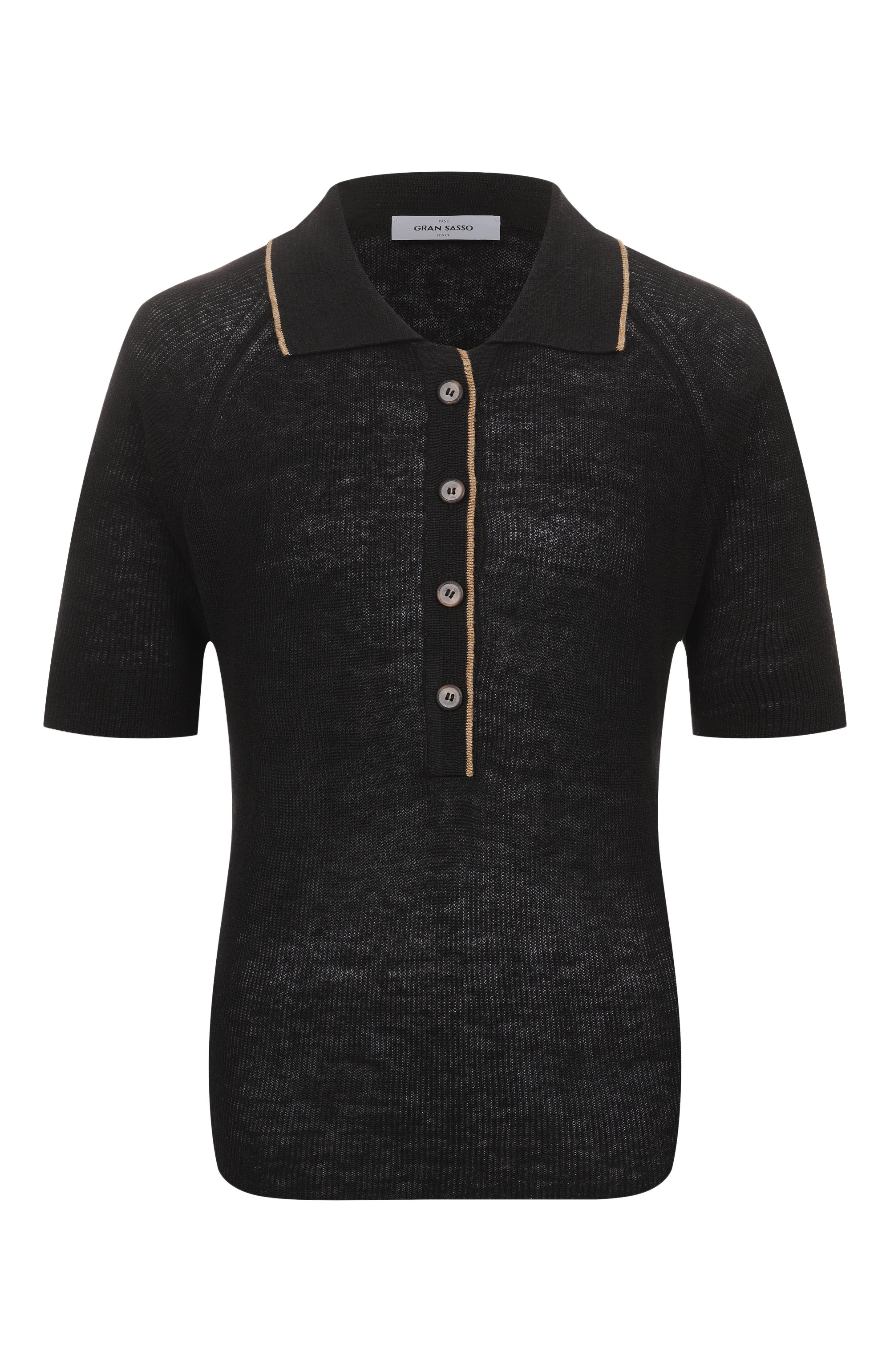 Льняное поло GRAN SASSO, арт. 57240/24840, фото 1
