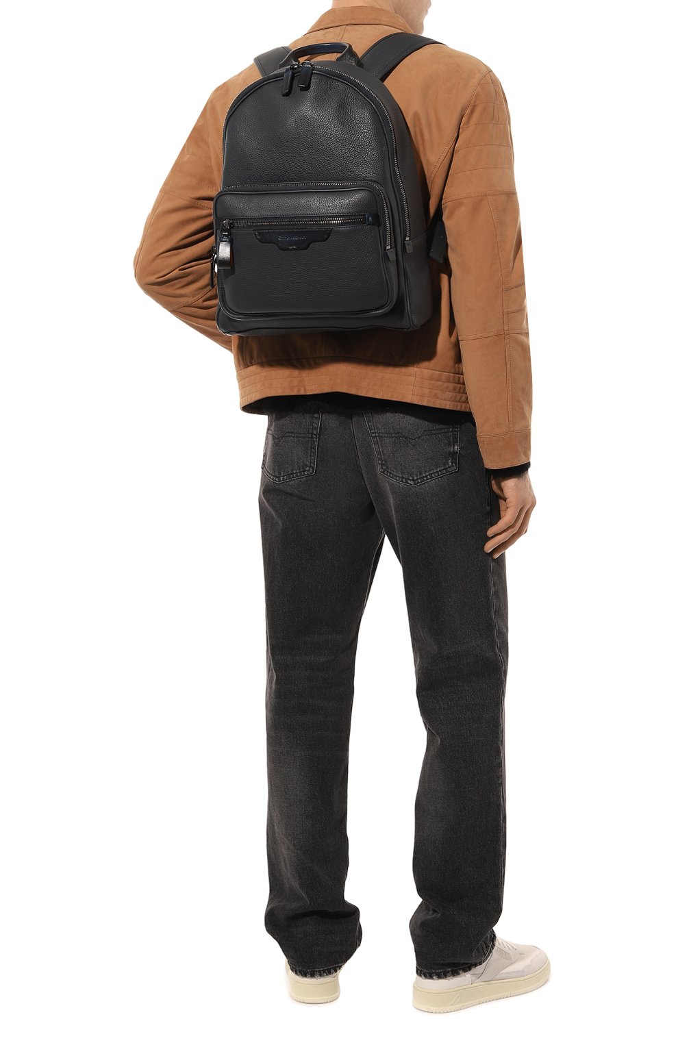Кожаный рюкзак SANTONI, арт. UIBBA2239EN-GSP6N01, фото 7