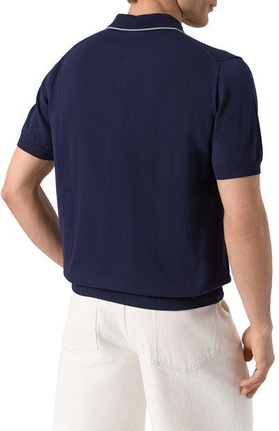 Хлопковое поло CANALI, арт. C1053/MK02261, фото 4