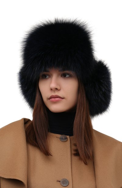 Шапка-ушанка из меха лисы VICTORIA KUSENKOVA, арт. 094005519153, фото 2